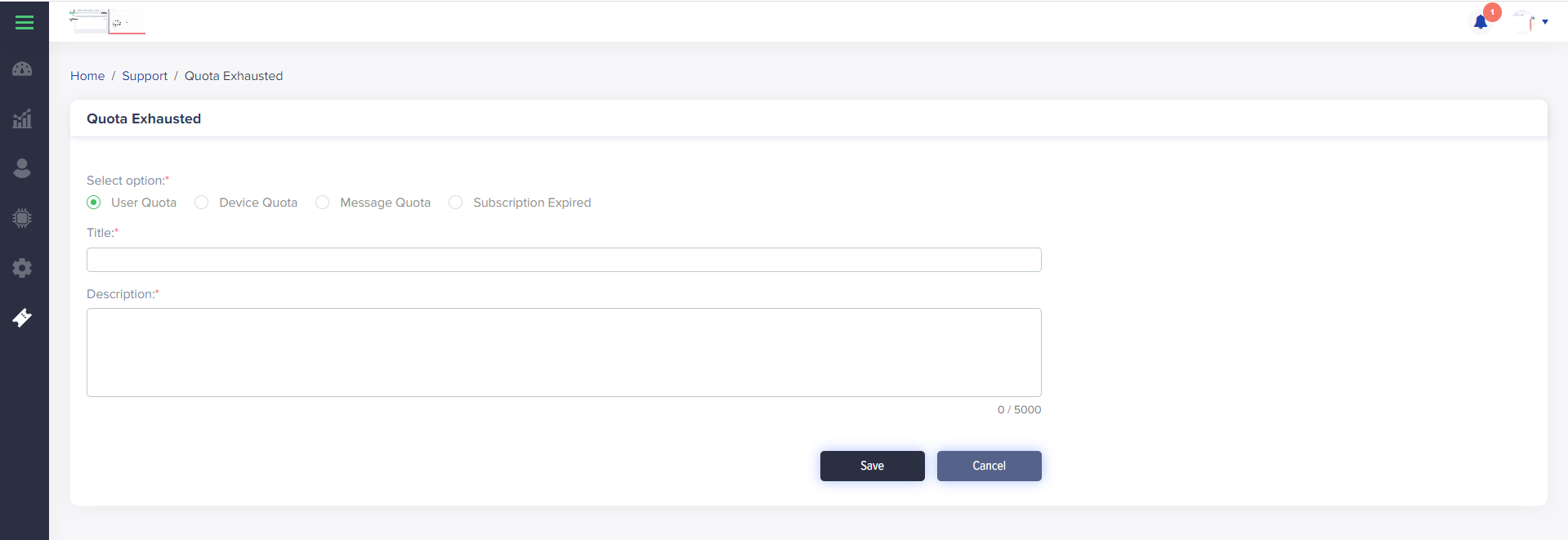 Quota Exhausted docs.iotconnect.io